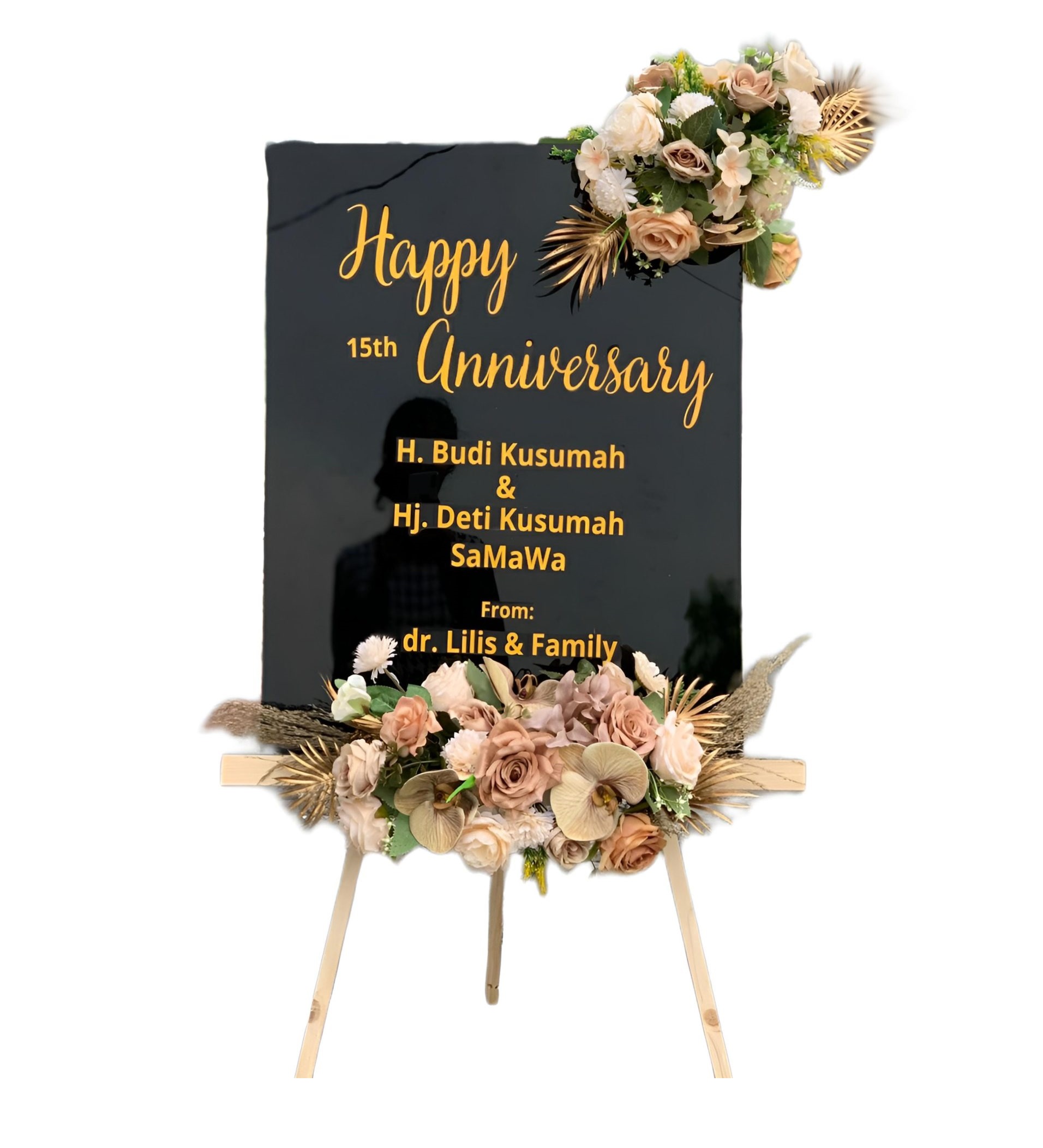 Papan Bunga Akrilik Tulakan