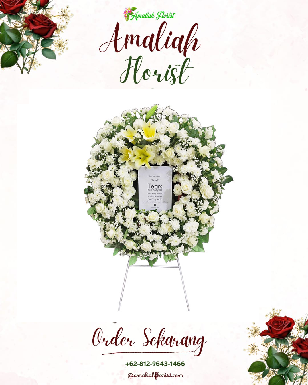 Krans Bunga Duka Tulakan